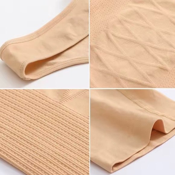 NWOT!  Body Shaper with Slimming Panels & Wide Straps in Tan - Size Small/Medium - Picture 3 of 11